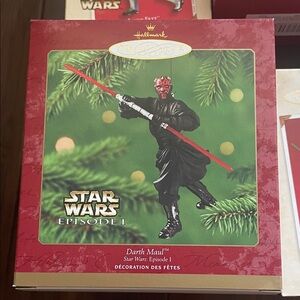 2000 Star Wars Episode I Darth Maul Hallmark Keepsake Ornament